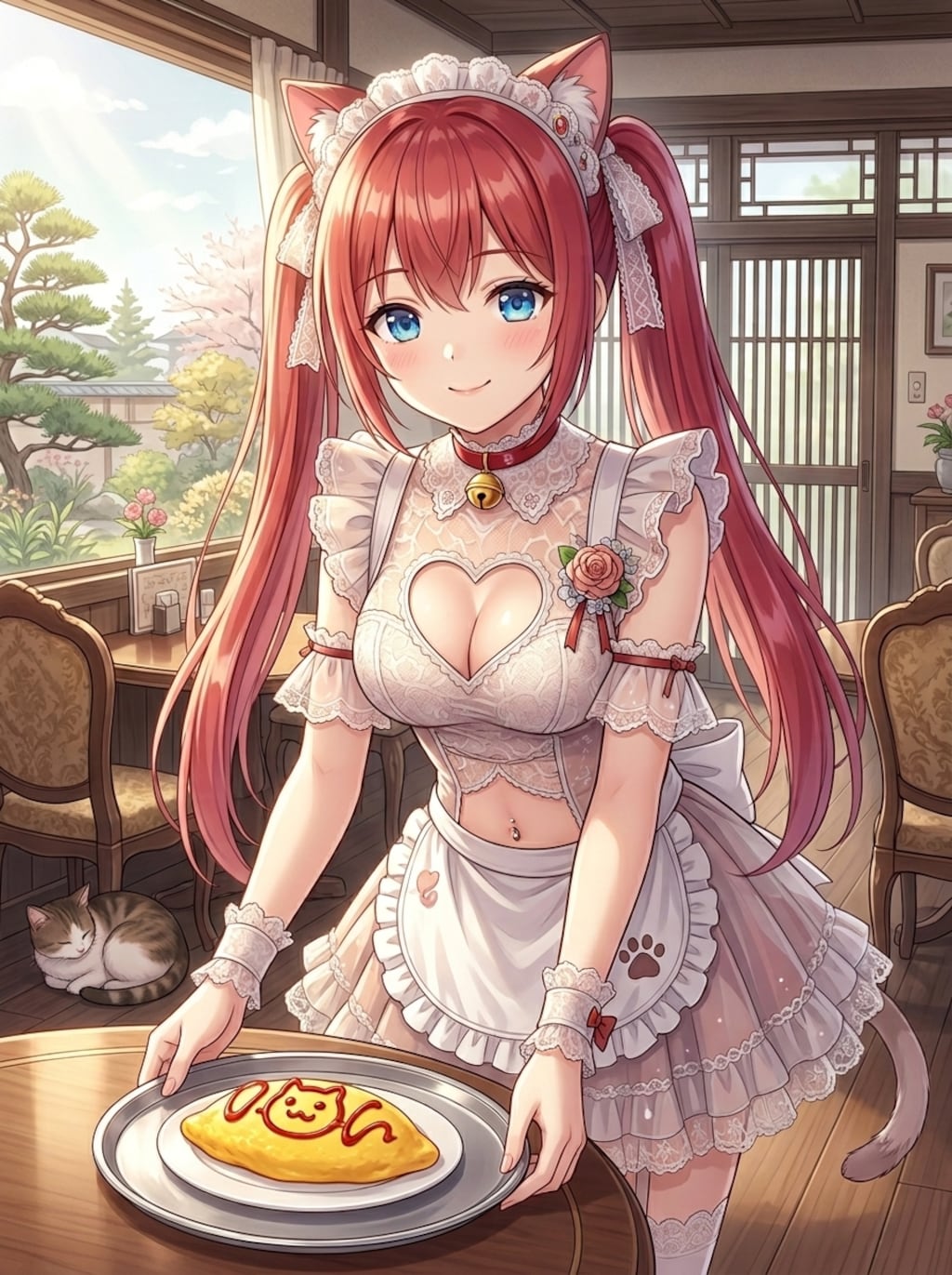 赤ツイにゃん