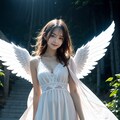 天使の羽を持つ女性 3 5枚目