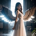 天使の羽を持つ女性 3 3枚目