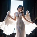 天使の羽を持つ女性 3 2枚目