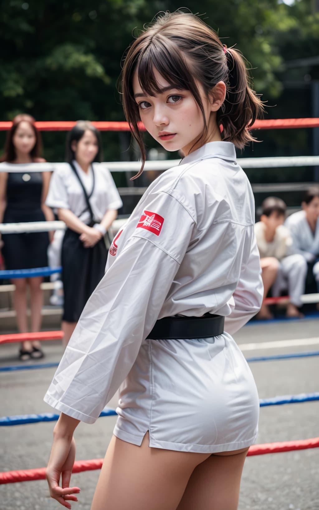 美人過ぎる空手家