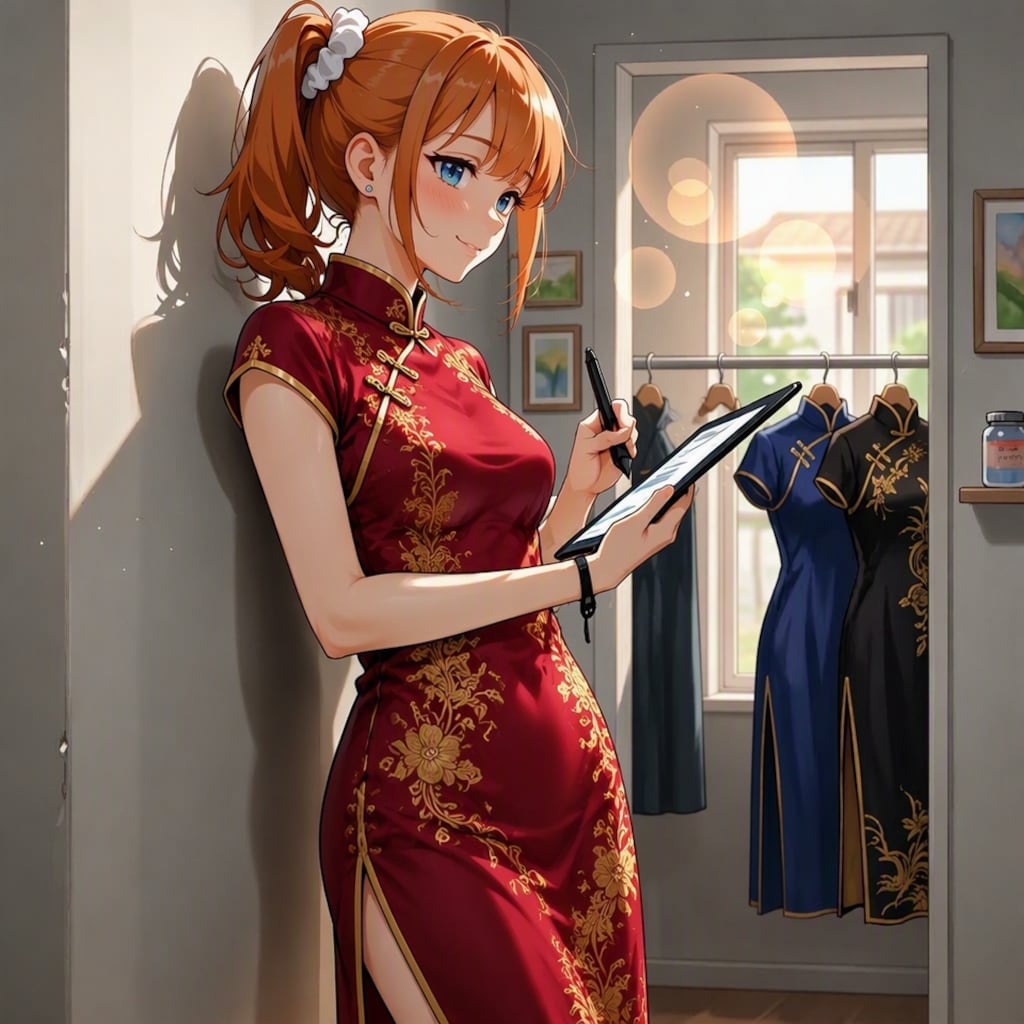 チャイナドレス見たい...か...