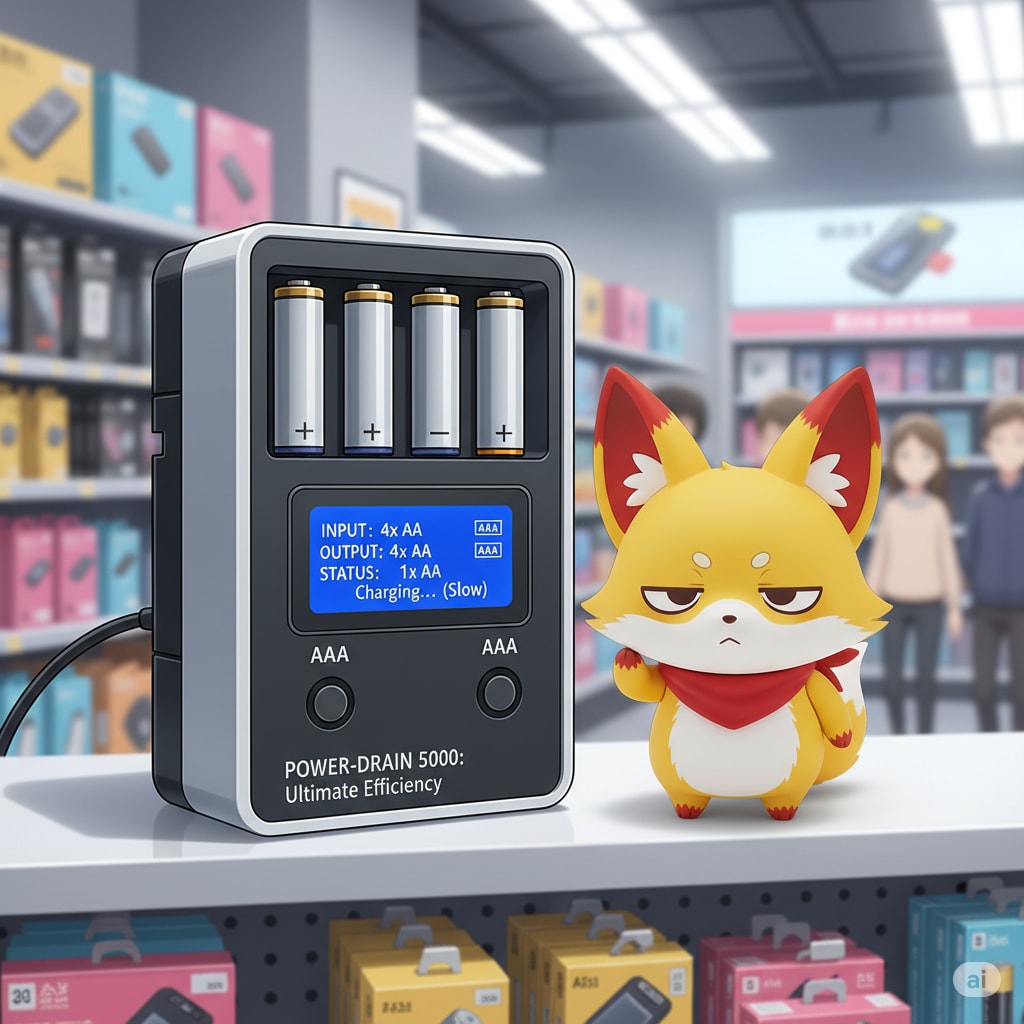 電池駆動式充電器（1000円商品）