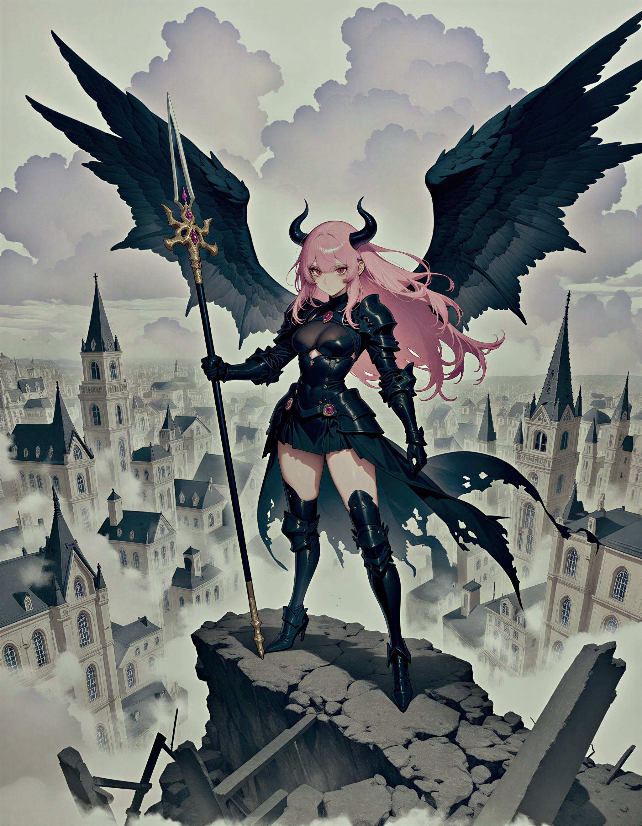 古都の保護者 | の人気AIイラスト・グラビア