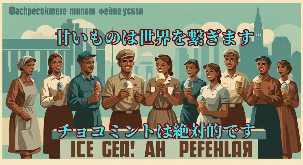 チョコミン党『チョコミントプロパガンダ』【ニャンノ世界】