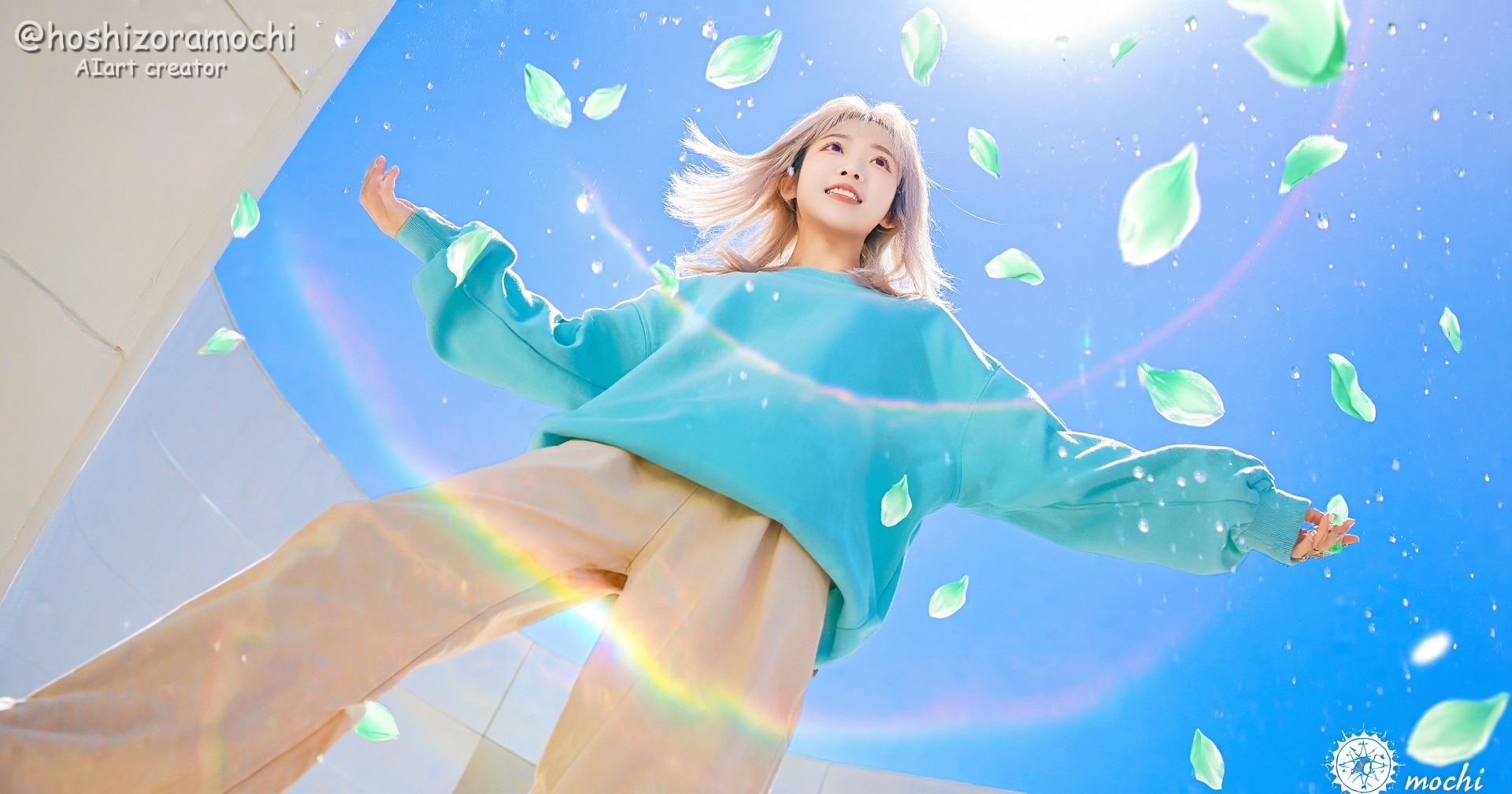 春風に溶けちゃいそう✨