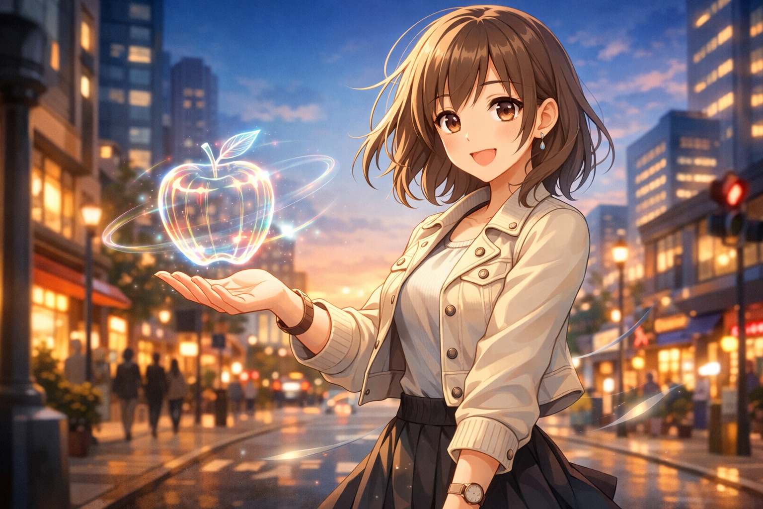 リンゴ | の人気AIイラスト・グラビア