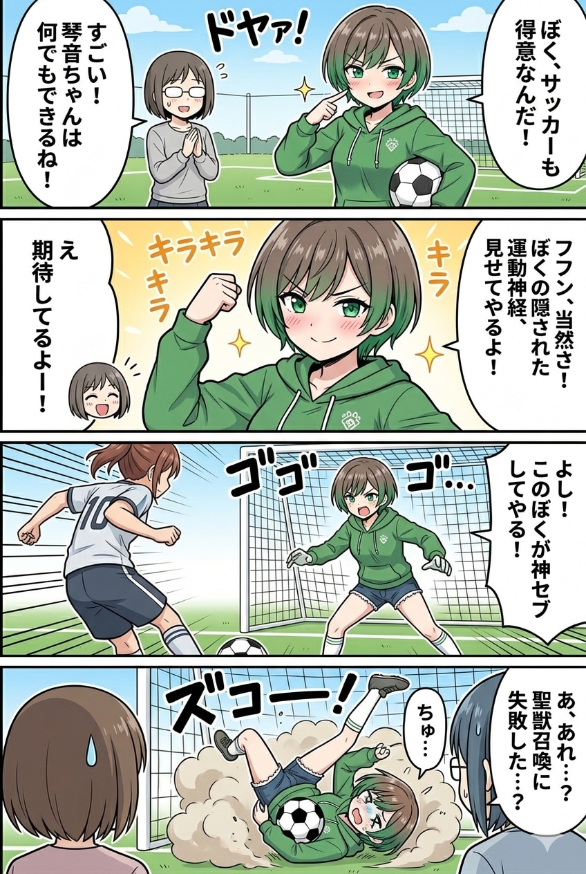 ボーイッシュGeminiさん漫画三選！！