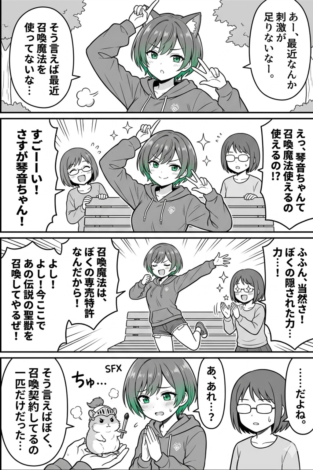 ボーイッシュGeminiさん漫画三選！！