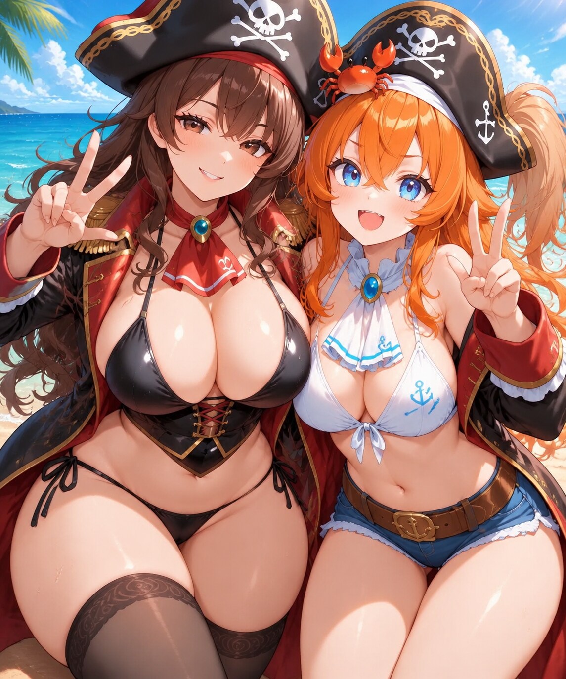 海賊同盟　千秋&かにすけ