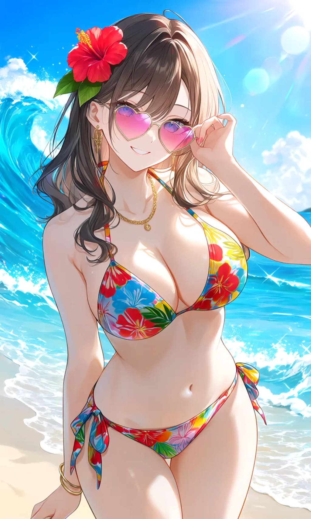 ビキニとナイスバディ