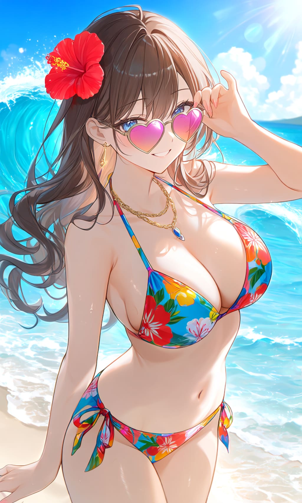 ビキニとナイスバディ