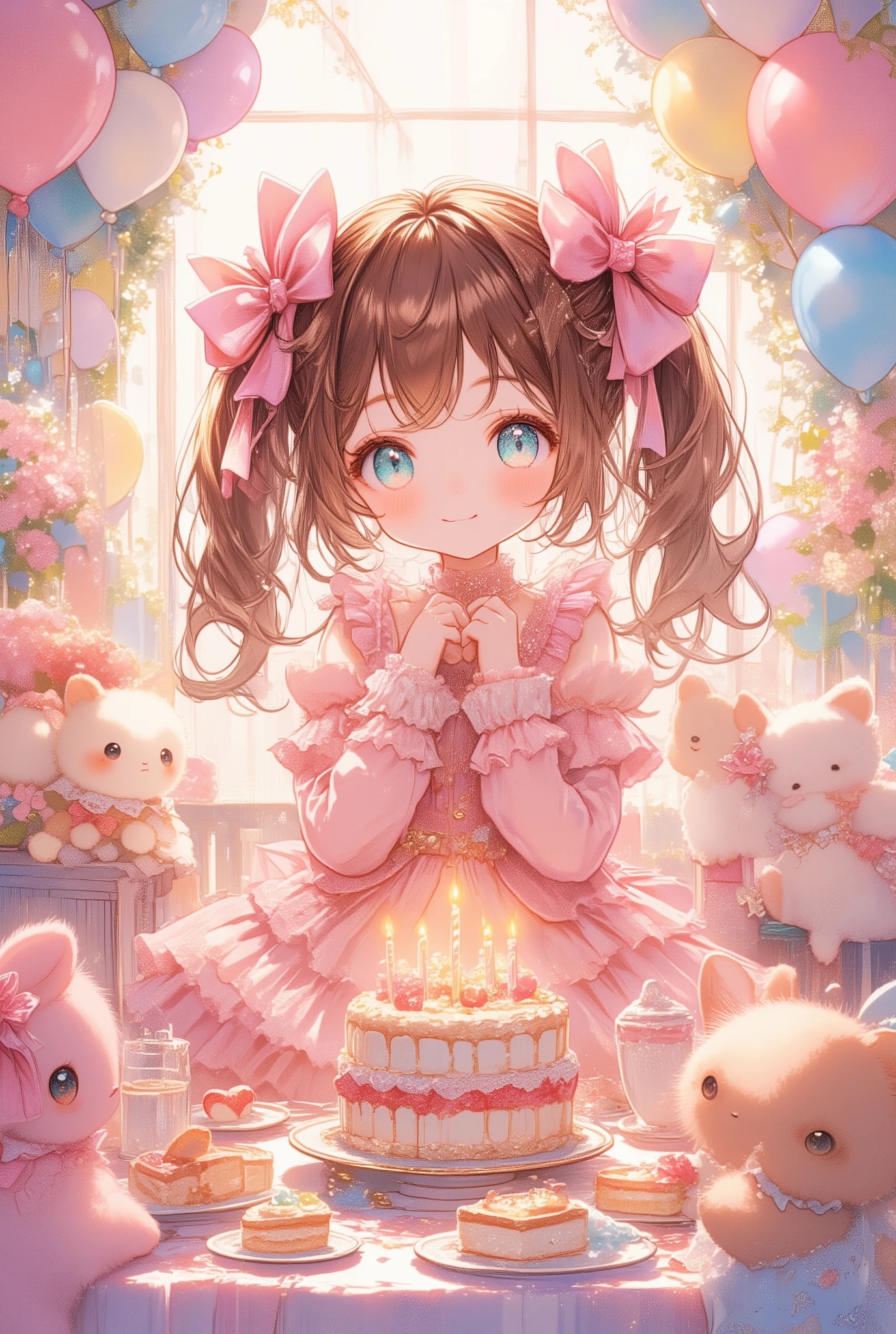 はるかちゃんお誕生日おめでとう(^^) | の人気AIイラスト・グラビア