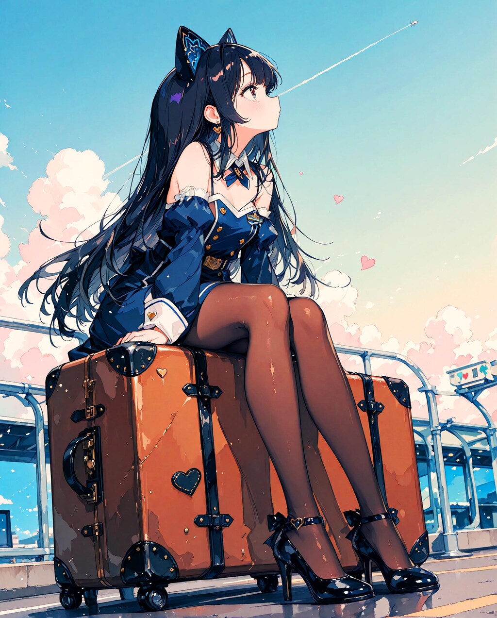 ねこみみCA少女