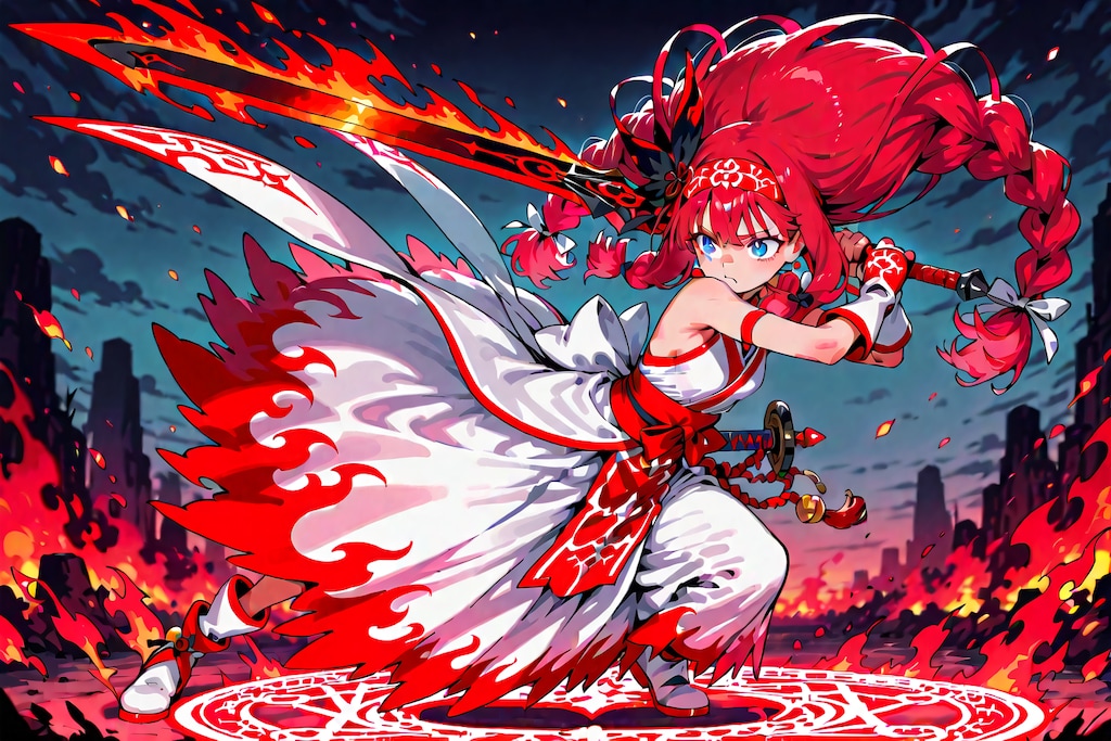 炎（ほむら）の一閃・準備中