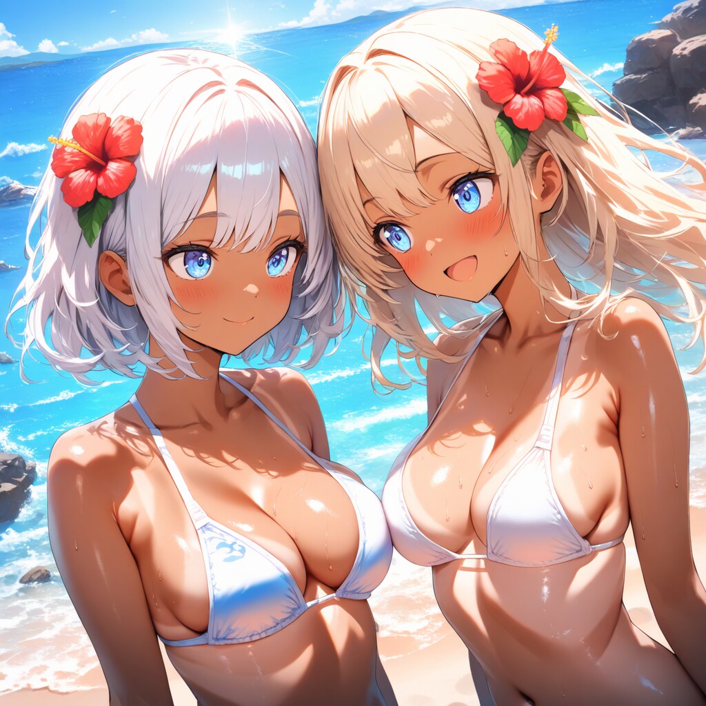 焼けたね！
