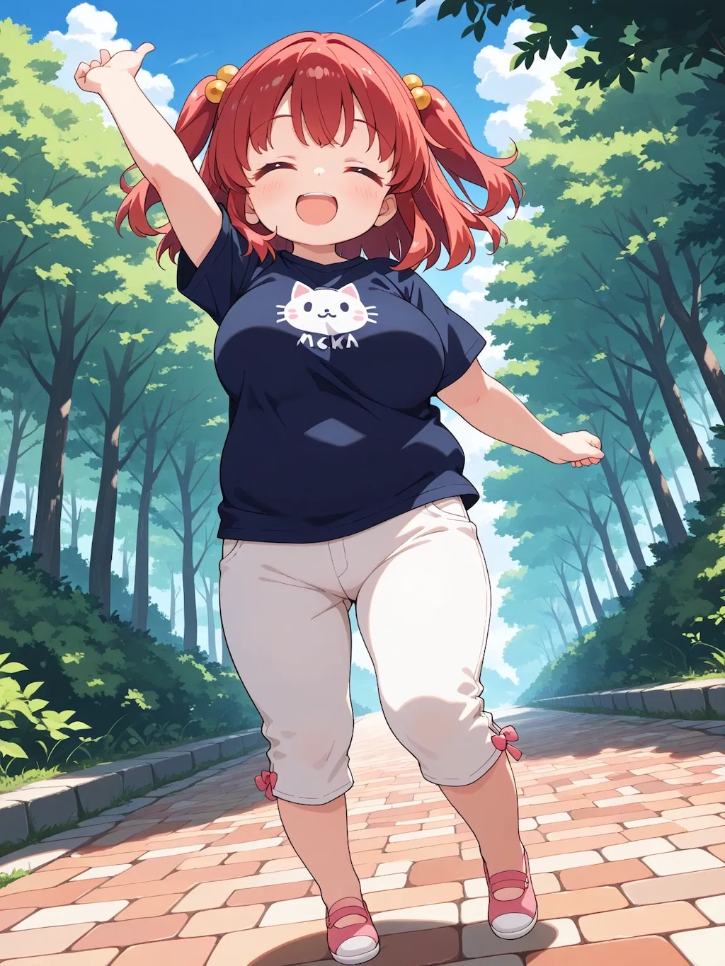 めぐみちゃんの夏コーデ