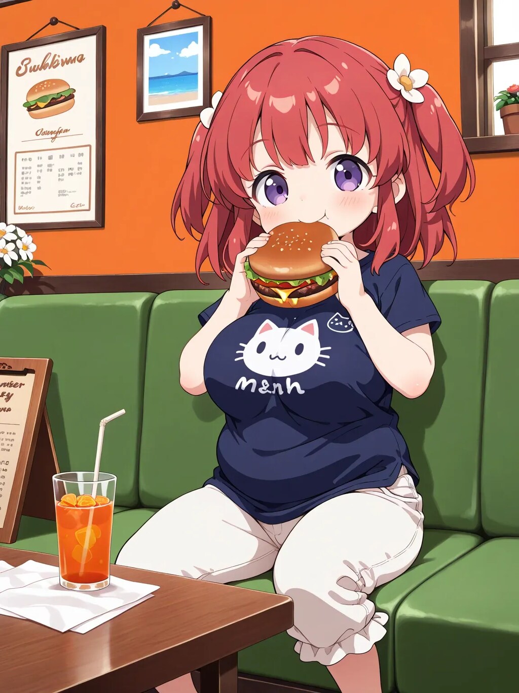 めぐみちゃんの夏コーデ