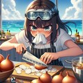 海＆ゴーグル＆息止め＆鼻ティッシュ 6枚目