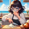 海＆ゴーグル＆息止め＆鼻ティッシュ 2枚目