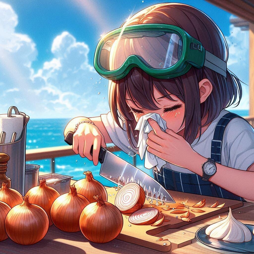 海＆ゴーグル＆息止め＆鼻ティッシュ