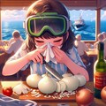 海＆ゴーグル＆息止め＆鼻ティッシュ 5枚目