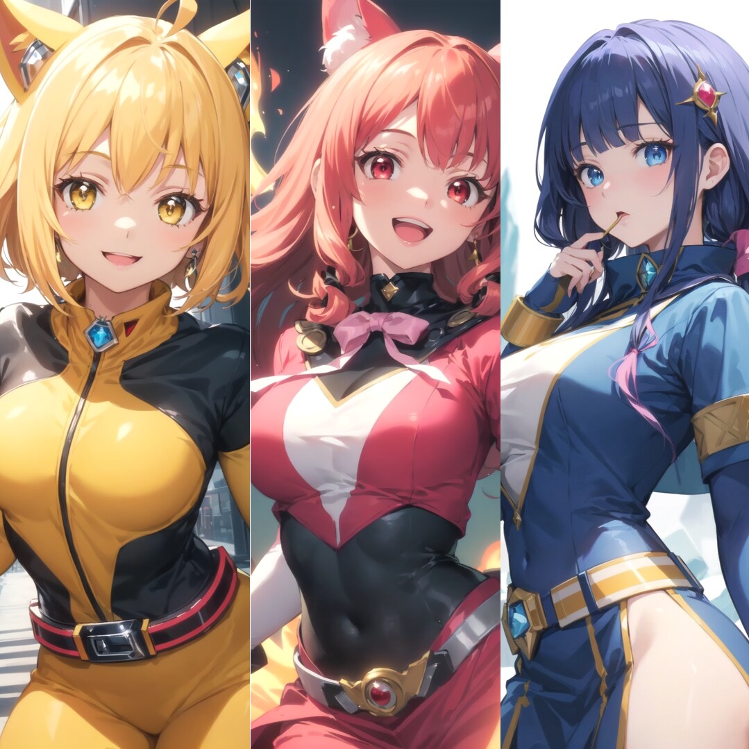 戦隊ヒーロー①