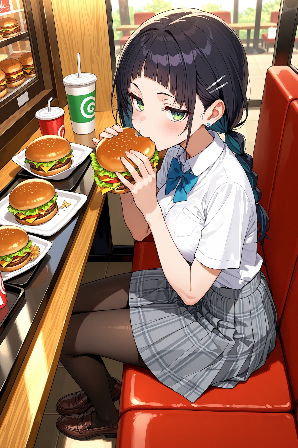 何ジロジロ見てるんですか～