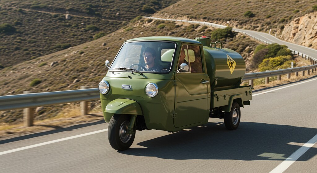 オート三輪バキュームカー