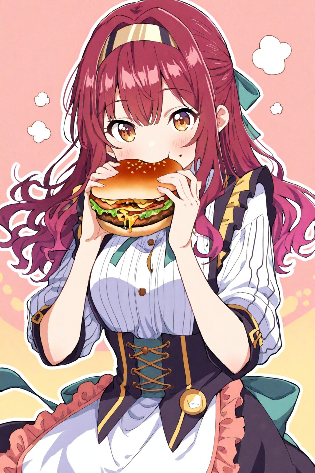 ハンバーガー。