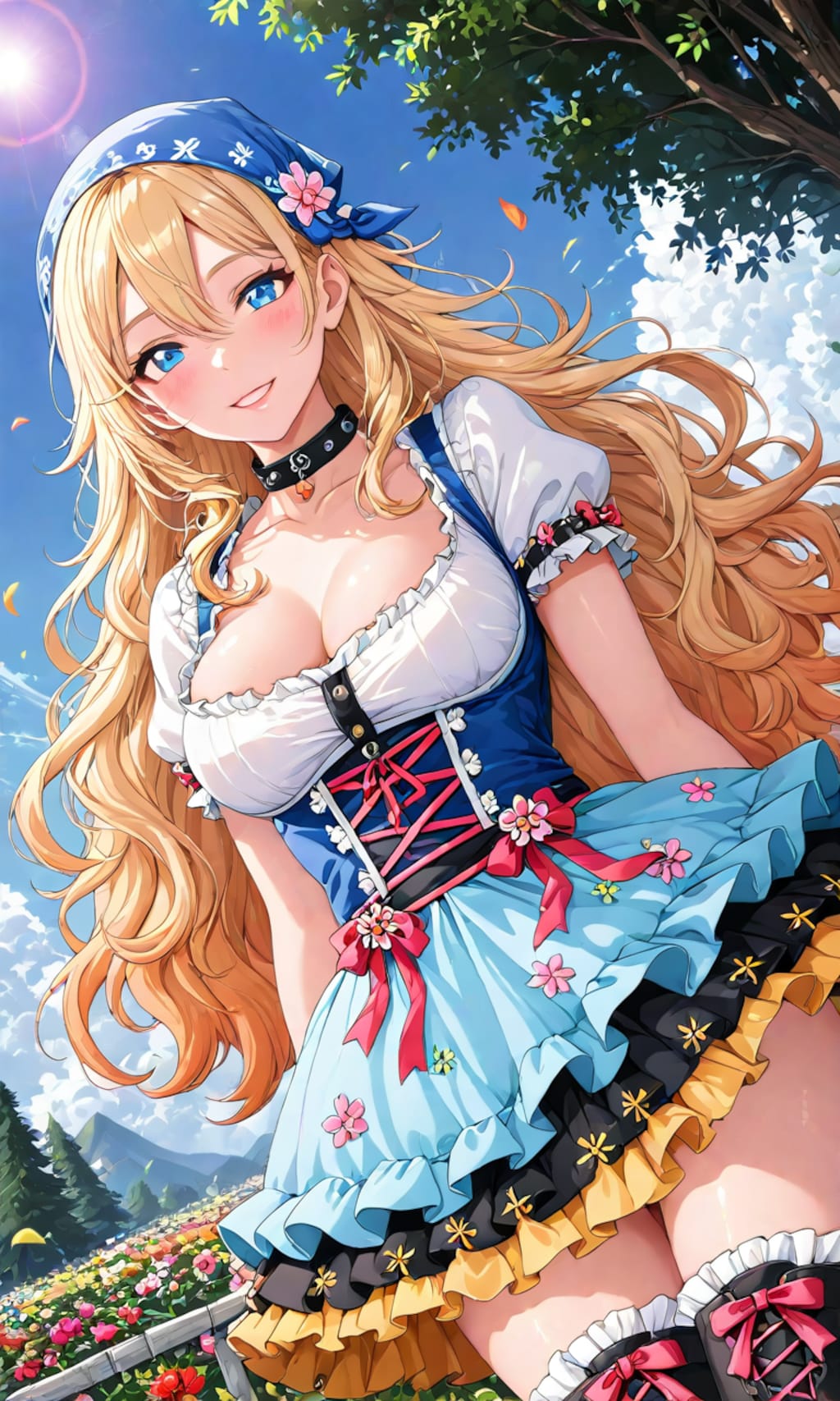 ディアンドルを着た美女達