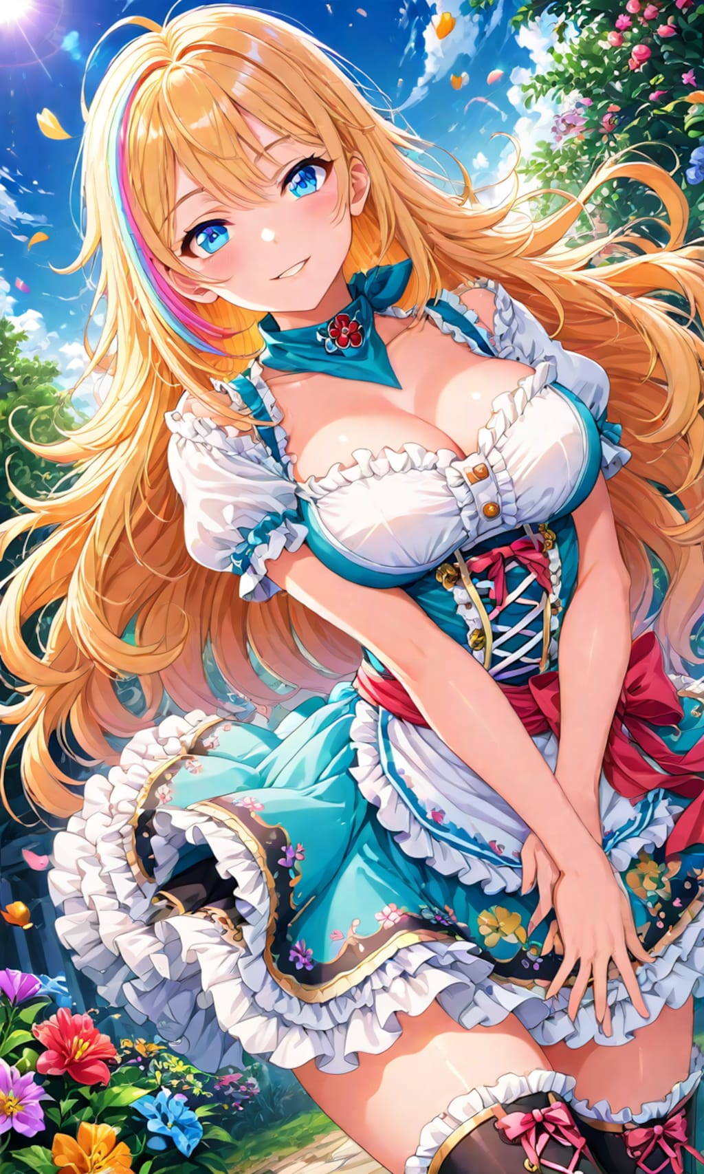 ディアンドルを着た美女達