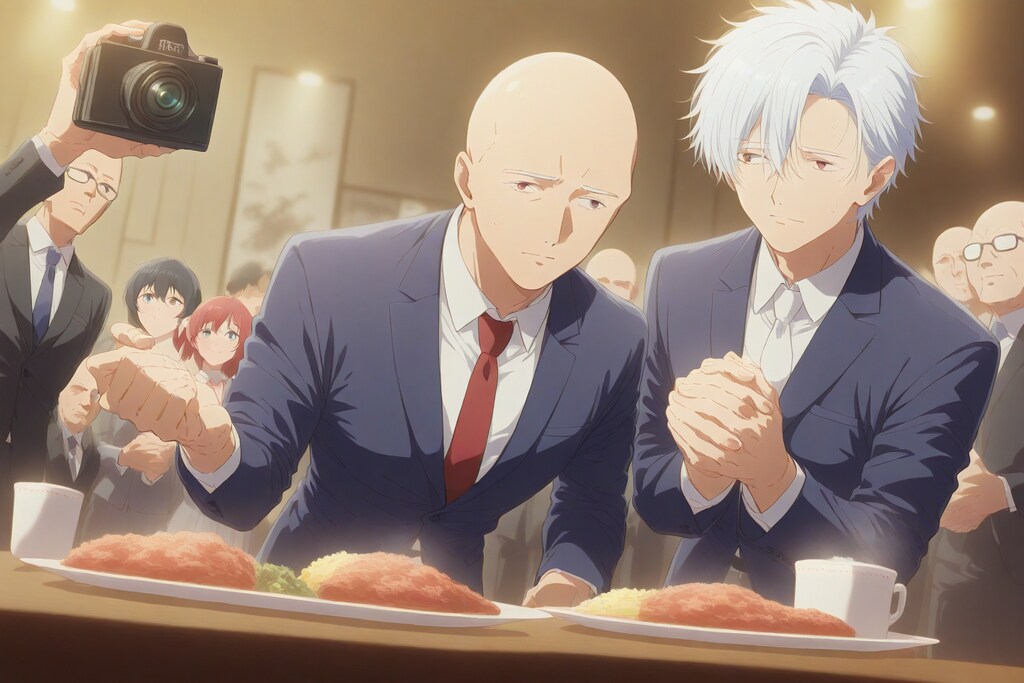 立食の戦場、開幕