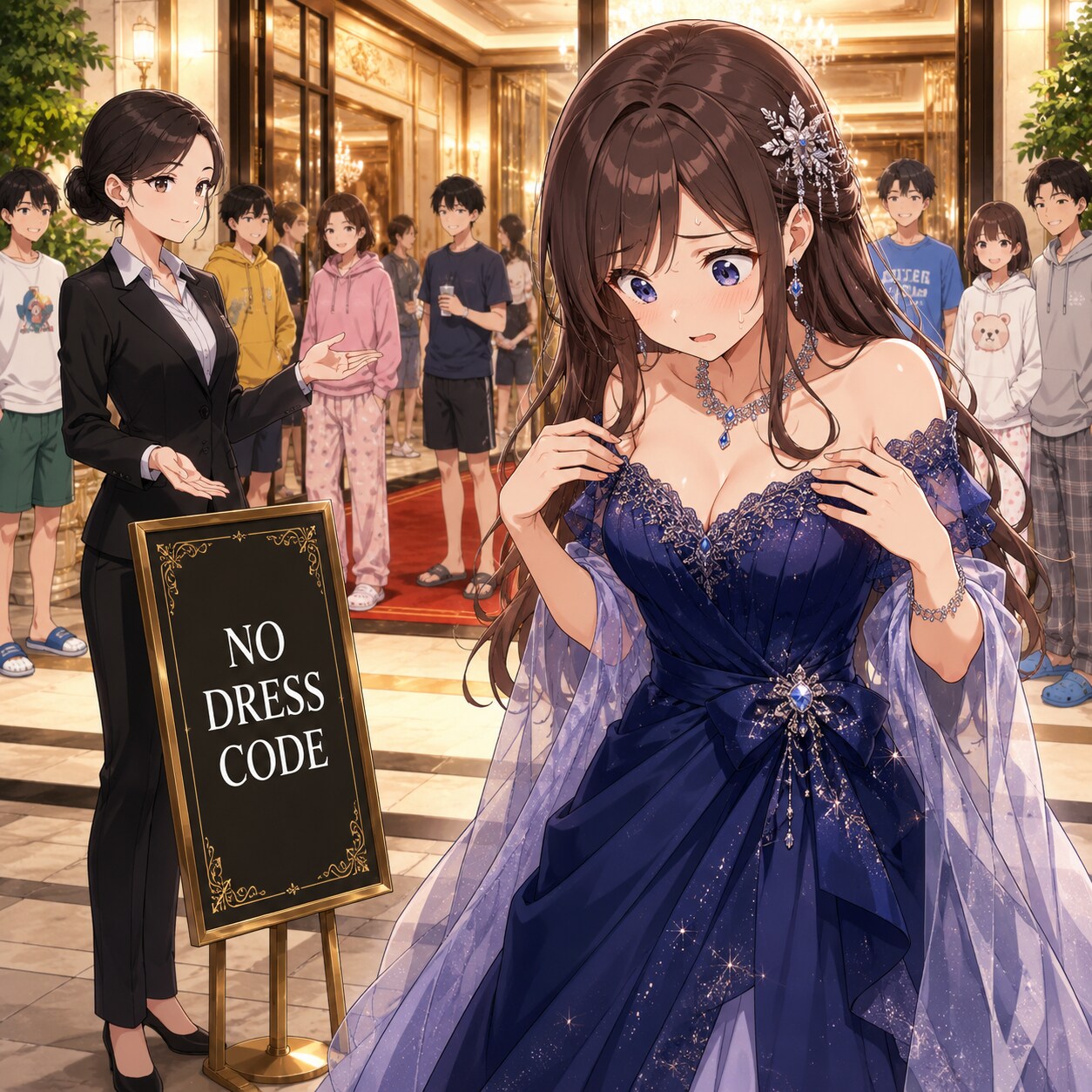 ドレスコードレス