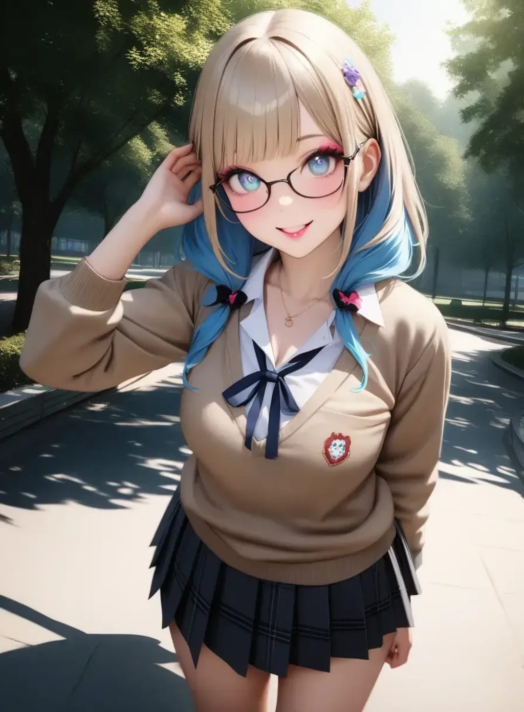 シンプルなギャル