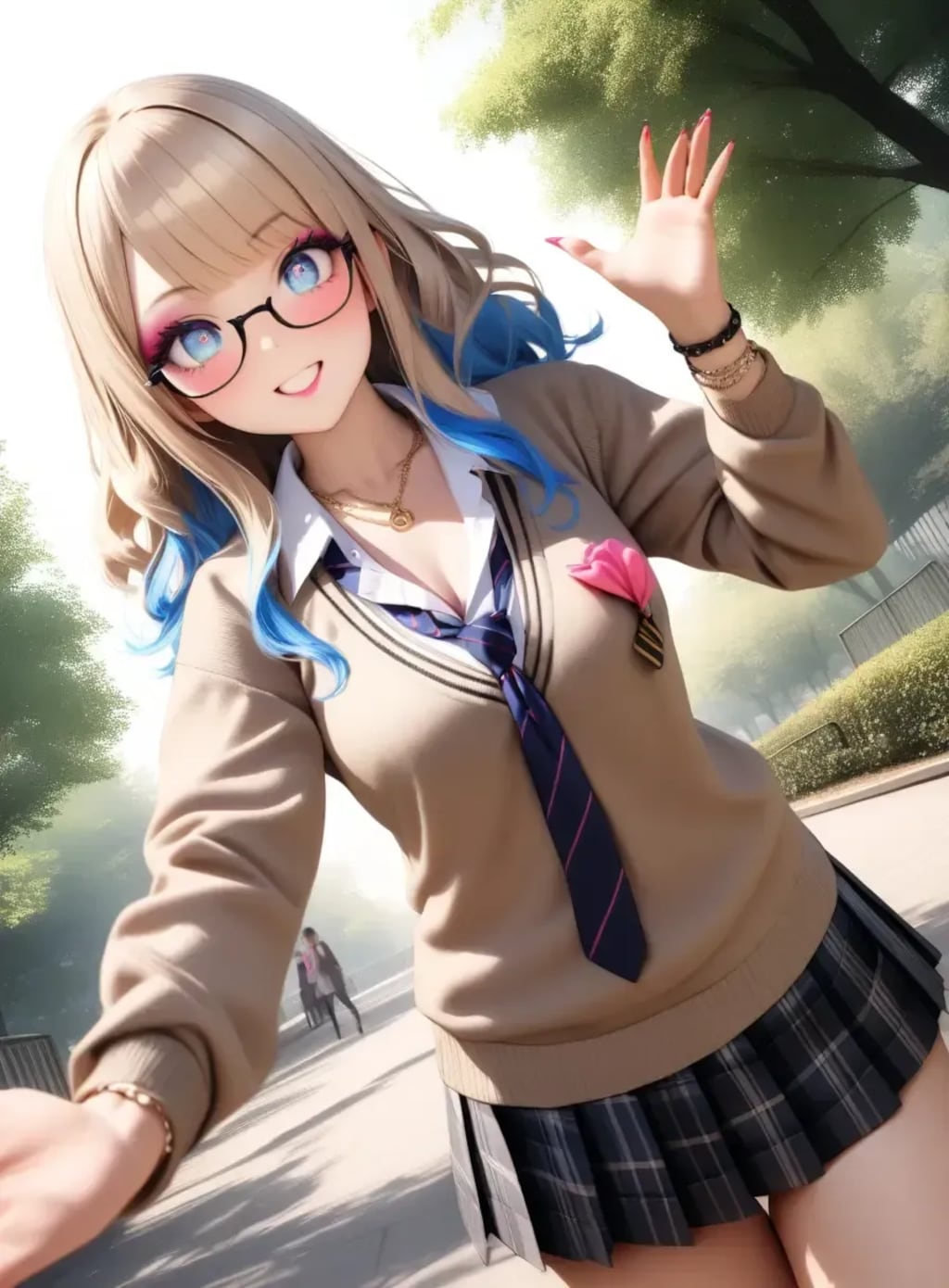 シンプルなギャル