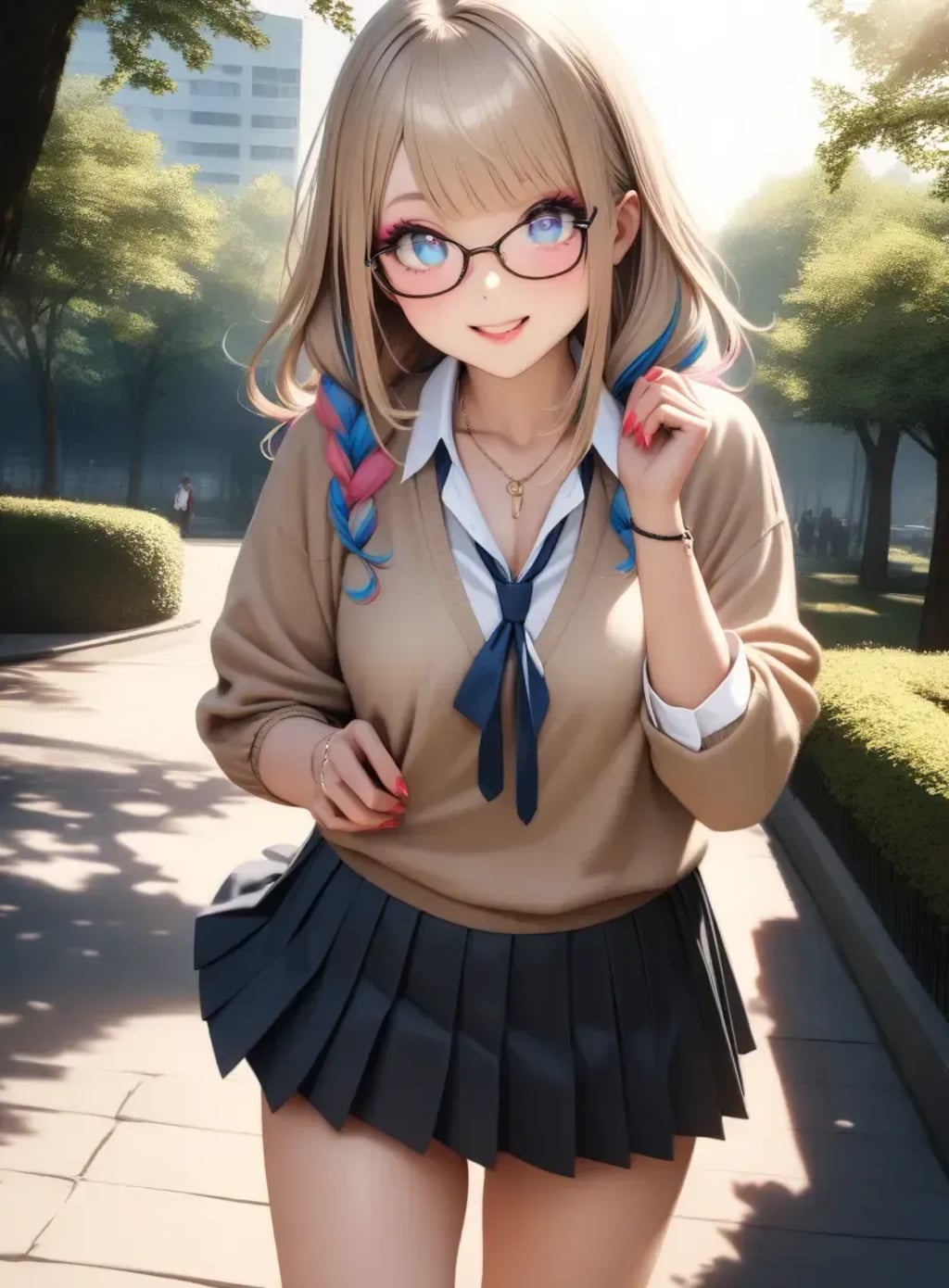 シンプルなギャル