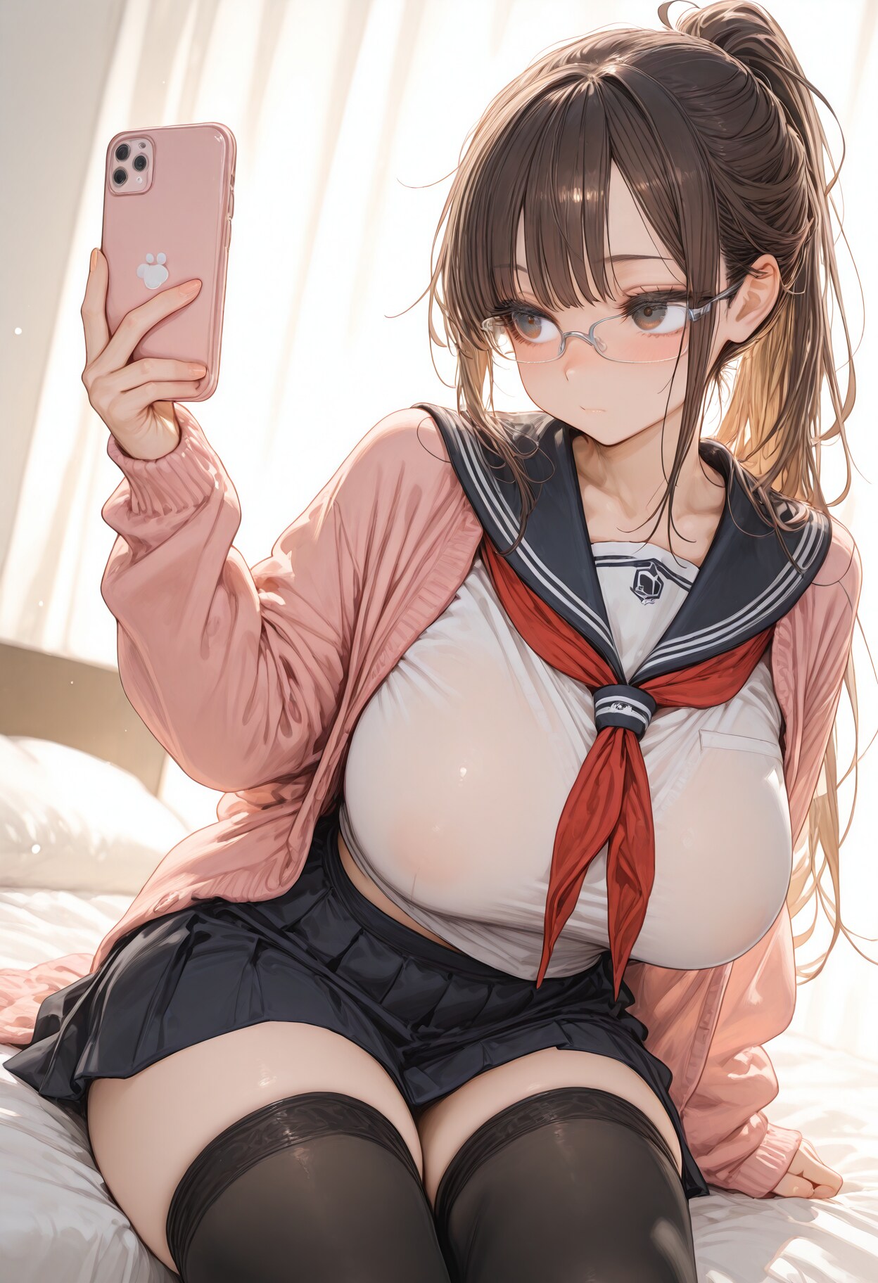 スマホ | の人気AIイラスト・グラビア