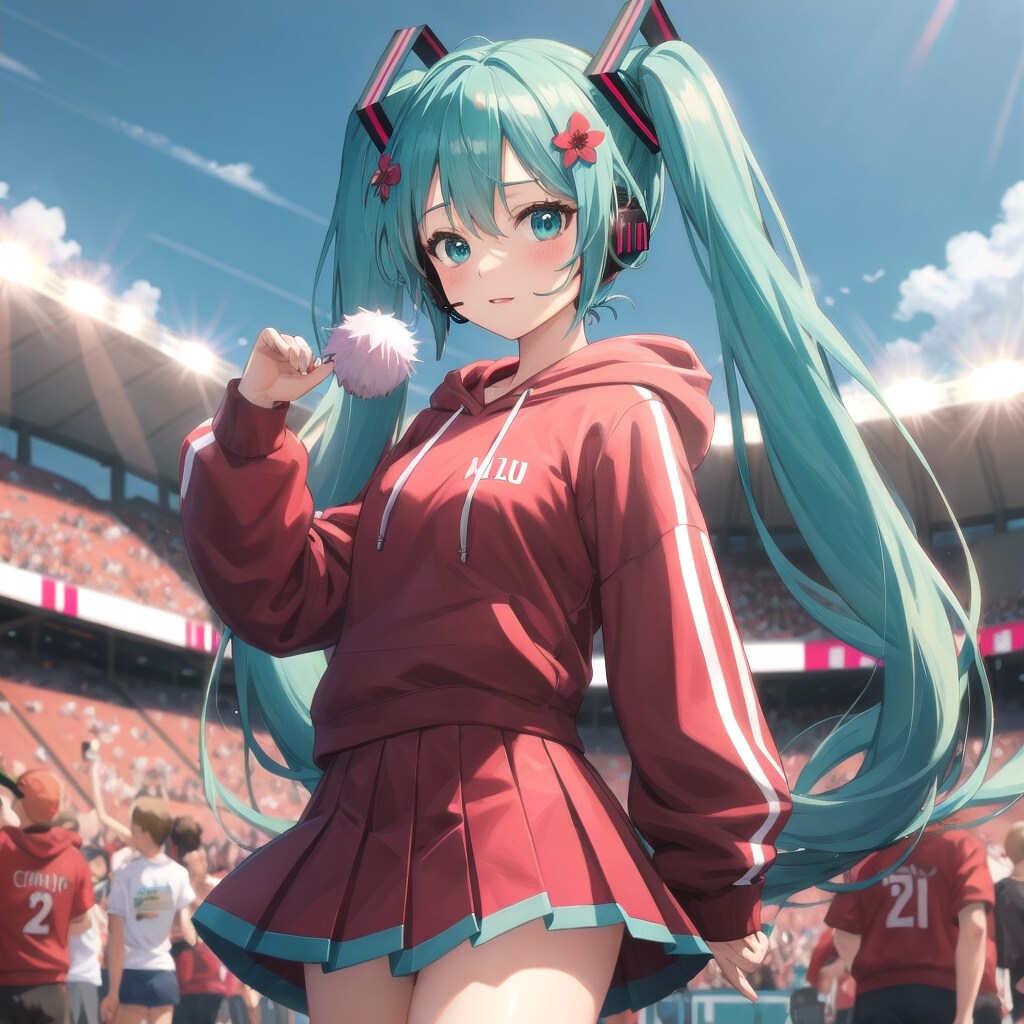 チアガール見習い🌷ミク | の人気AIイラスト・グラビア