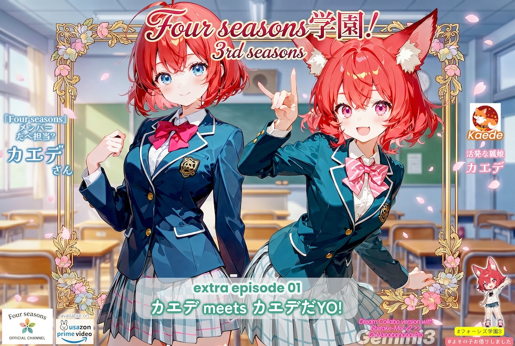 フォーシズ学園番外編01：カエデ meets カエデだYO!