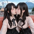 地雷系ちゃんのレズビアン014《遊園地デートSeaArt》 5枚目