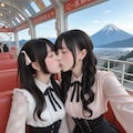 地雷系ちゃんのレズビアン014《遊園地デートSeaArt》 3枚目