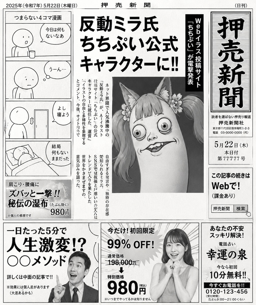 ４コマ漫画