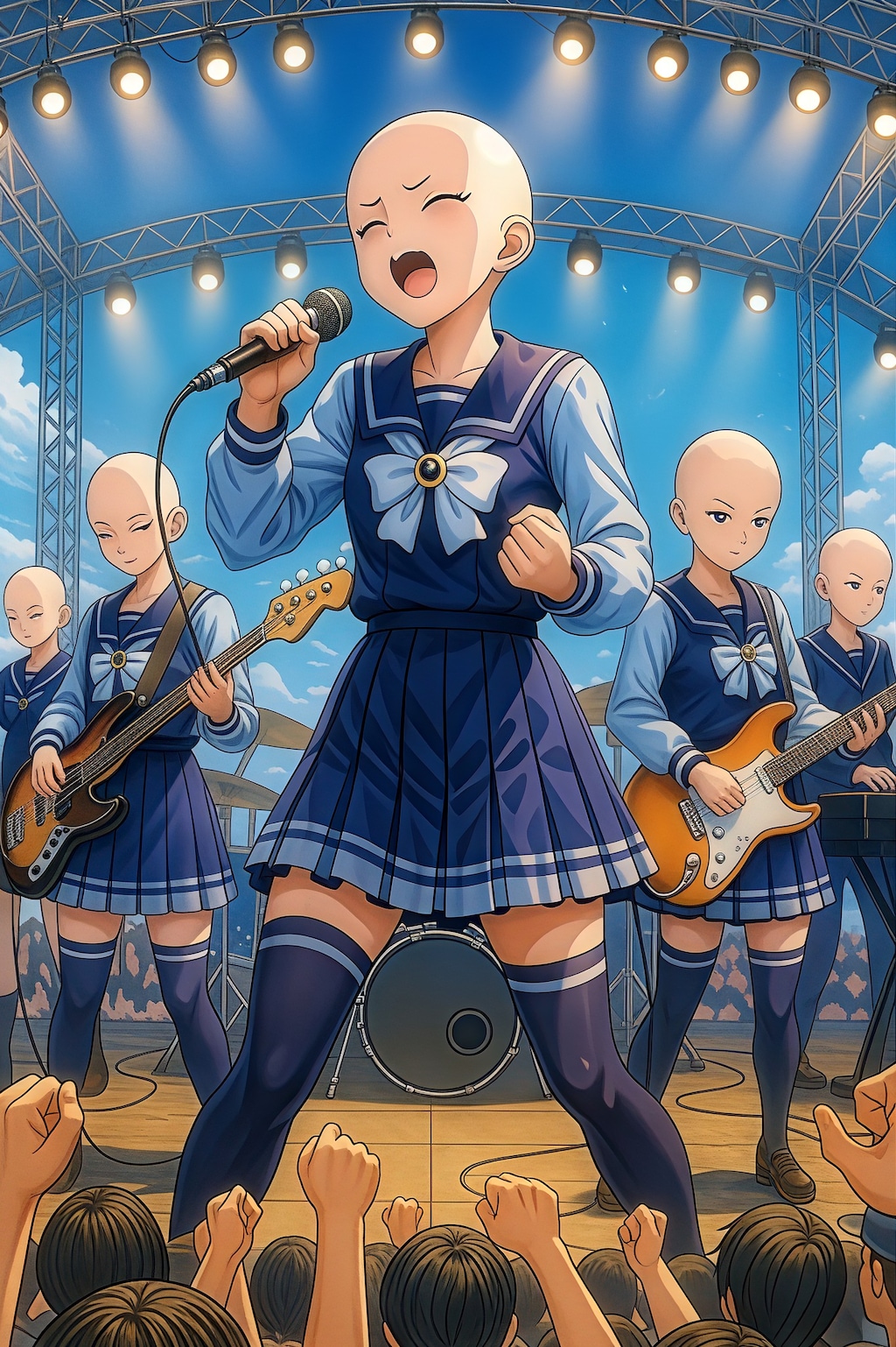 スキンヘッドガールズバンド