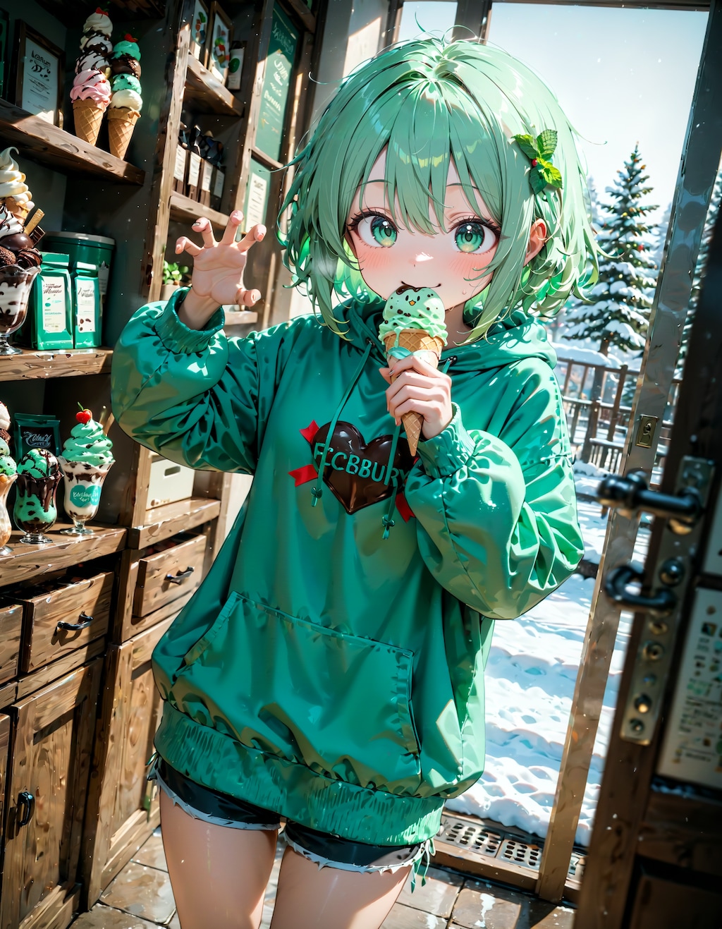 今日はチョコミントの日　その２