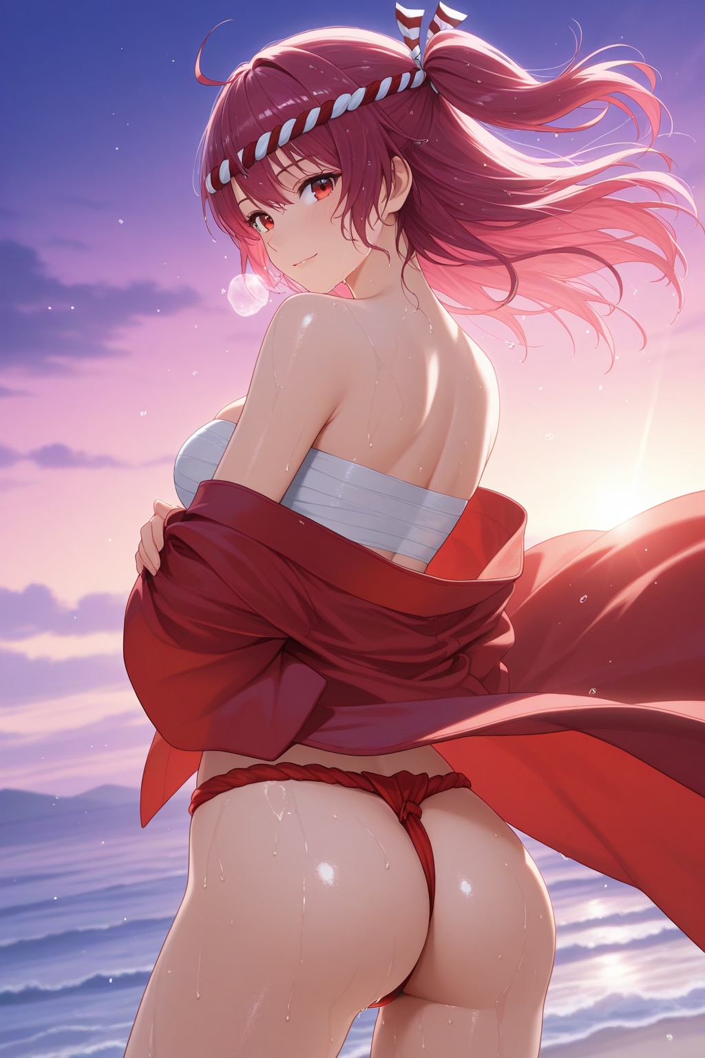 ふんどしお姉さん♡ in 夏祭り