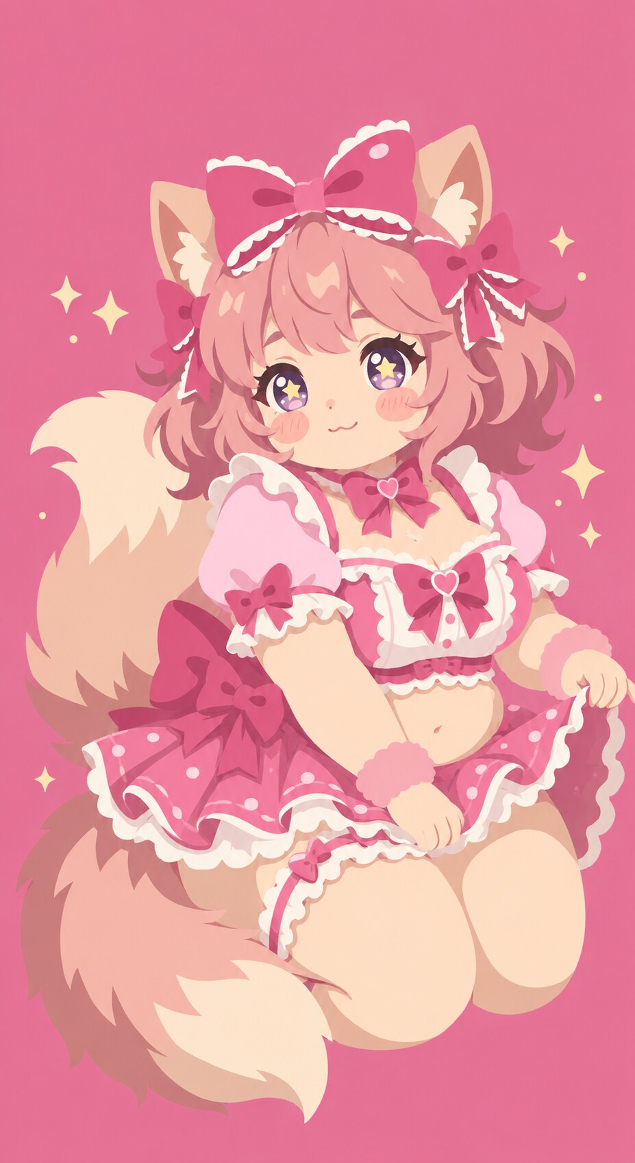 しっぽがふたつある魔法少女