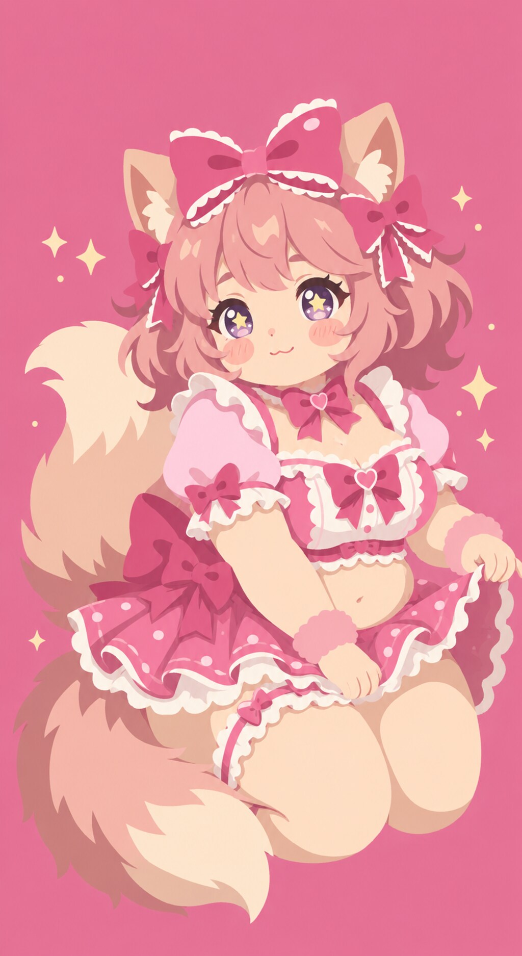 しっぽがふたつある魔法少女