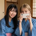 「ねえ、美咲。これ、記念に撮っておかない？」 2枚目