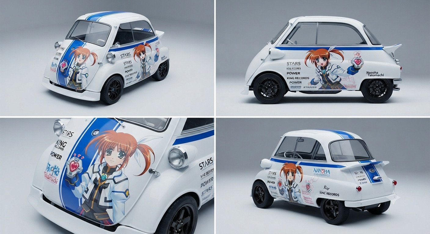 高町なのは痛車イセッタ | の人気AIイラスト・グラビア